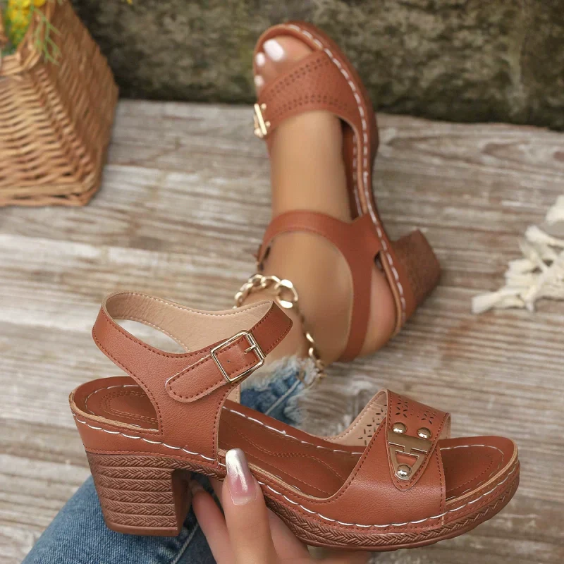 Odelia - Sandales à Talons pour Femme – Image 7