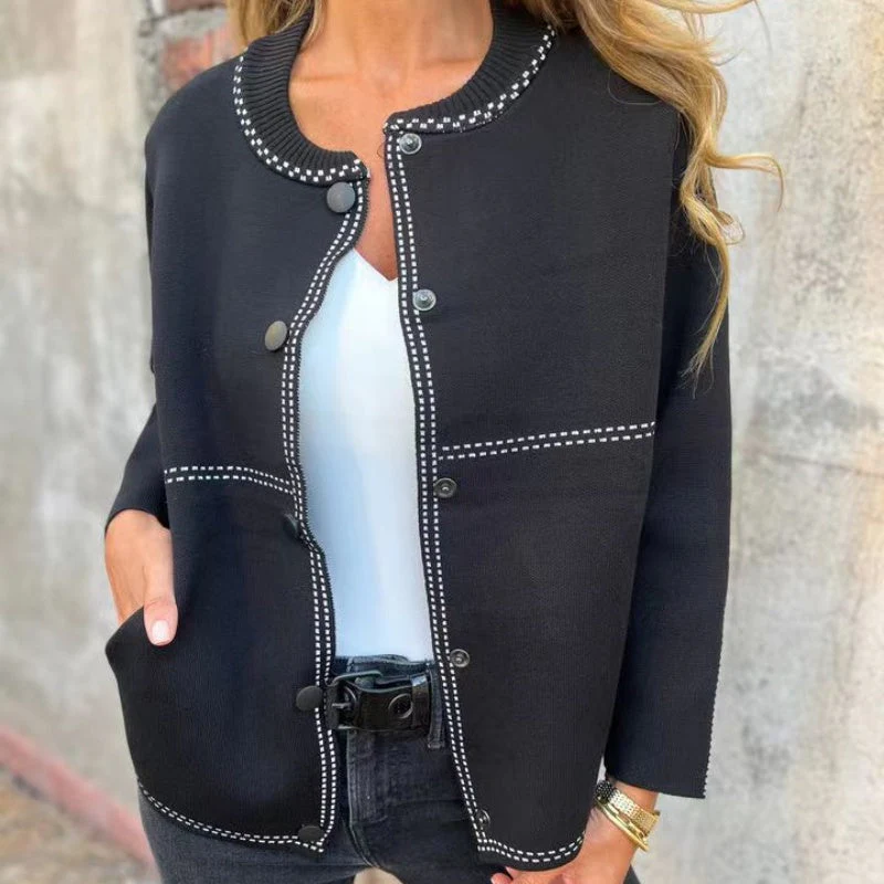 Bea - Cardigan Femme avec Fermeture à Boutons – Image 4