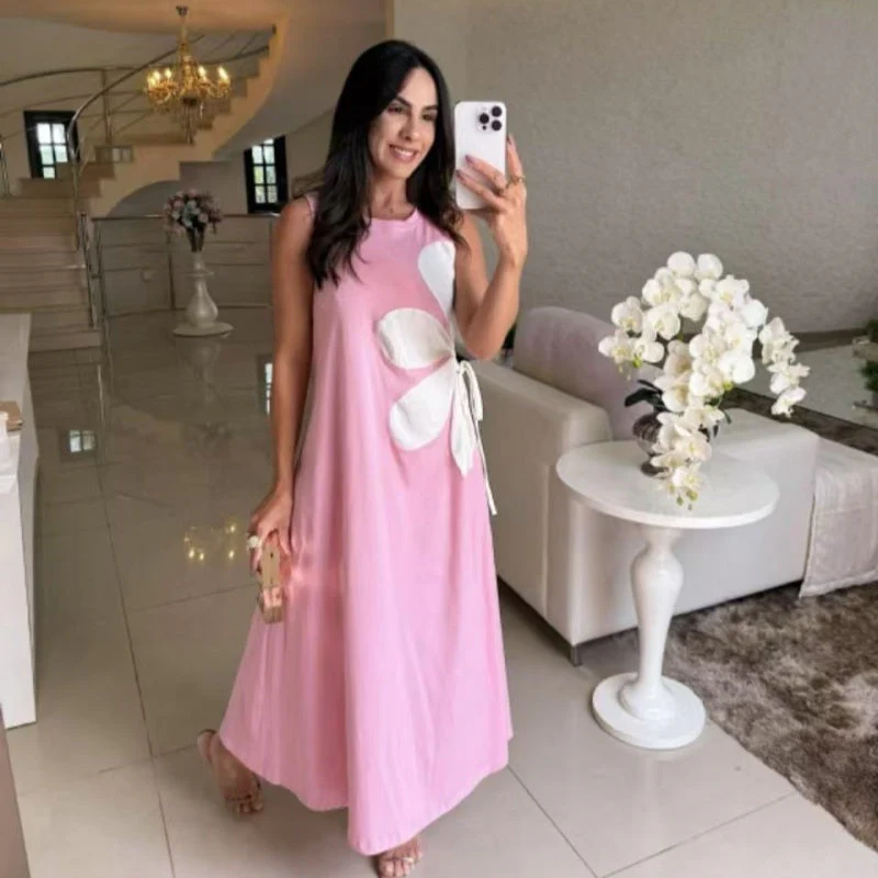 Isavelle - Robe Sans Manches à Imprimé Floral – Image 4