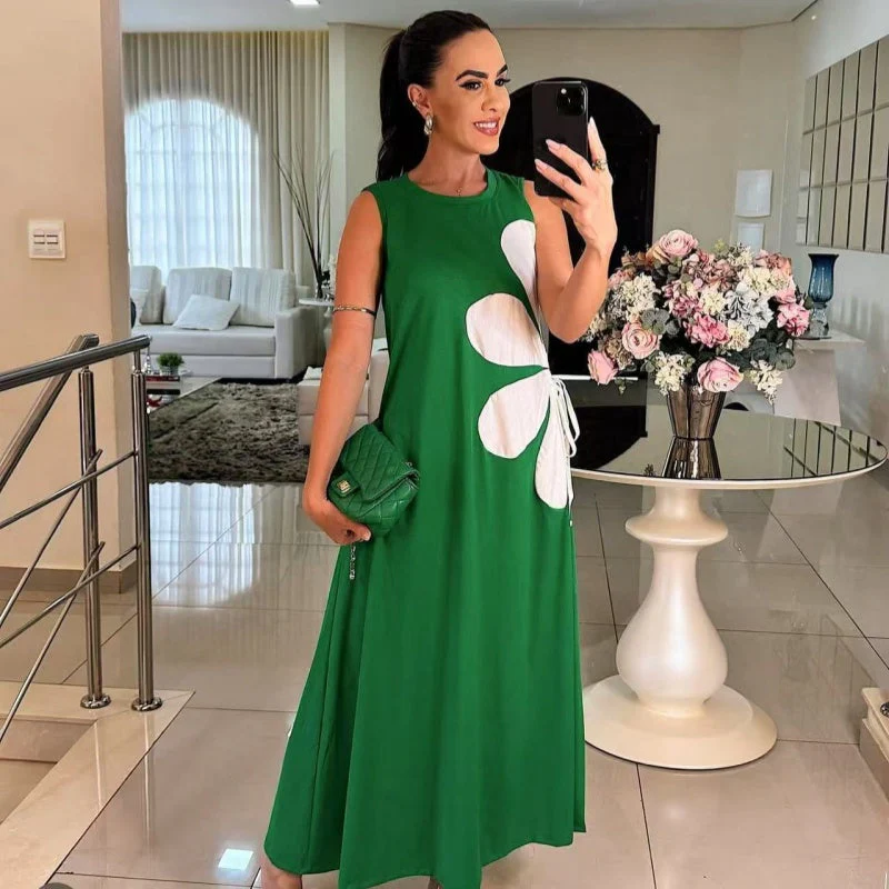 Isavelle - Robe Sans Manches à Imprimé Floral – Image 3