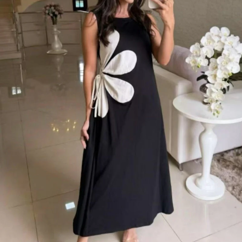 Isavelle - Robe Sans Manches à Imprimé Floral – Image 5