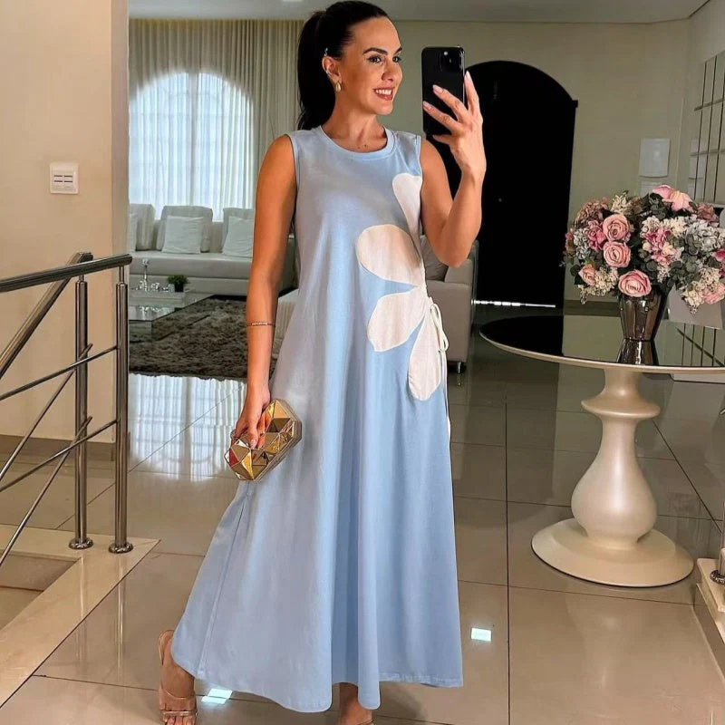 Isavelle - Robe Sans Manches à Imprimé Floral – Image 7