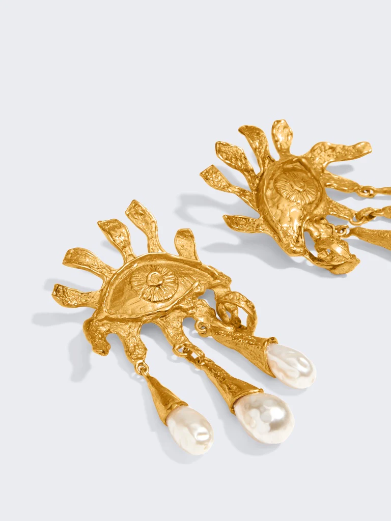 BOUCLES D'OREILLES OEIL ET LARMES – Image 5
